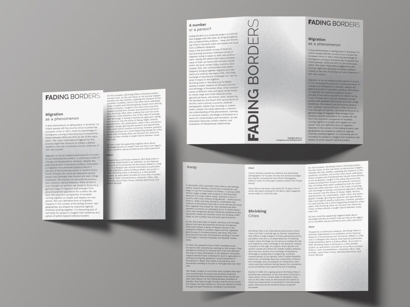 mockup pliant
